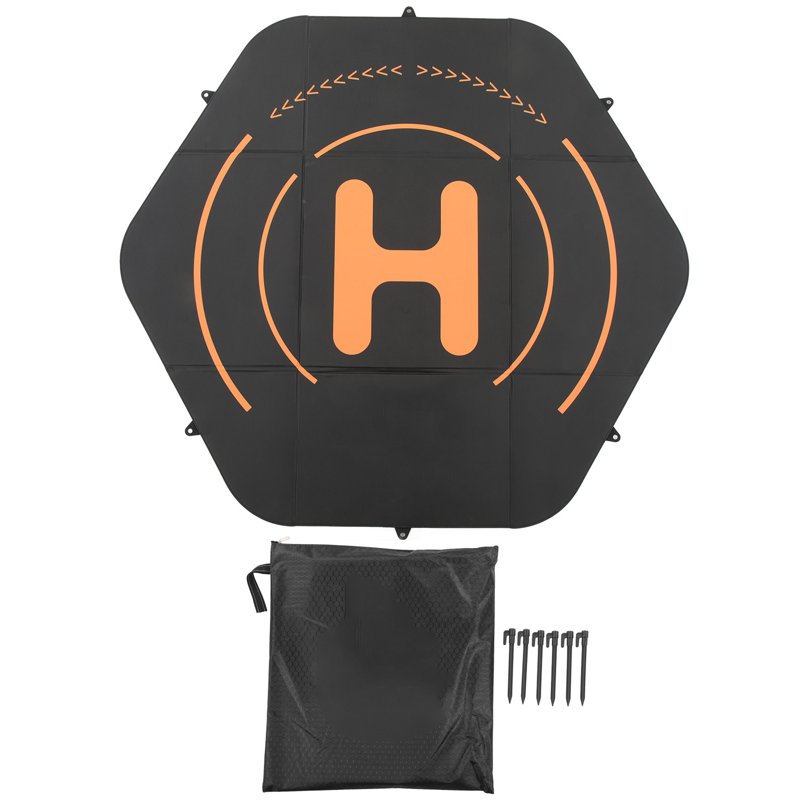 Drone Landing Pad - Piattaforme di Atterraggio per Droni Nere,