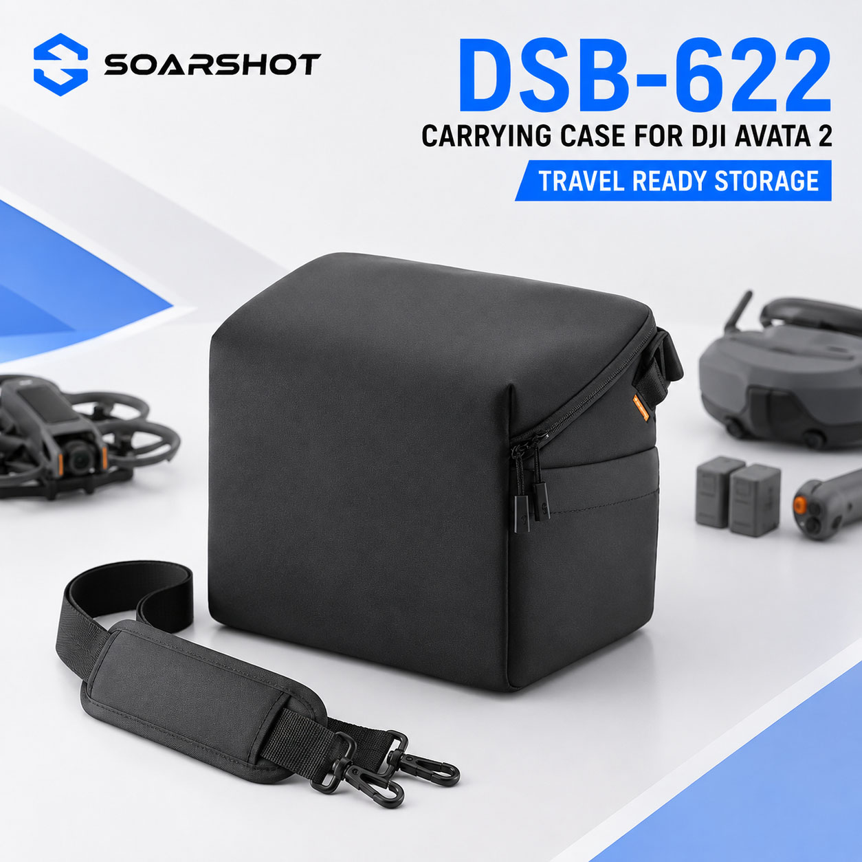 Drone Carrying Case - Borsa da Trasporto SOARSHOT per DJI