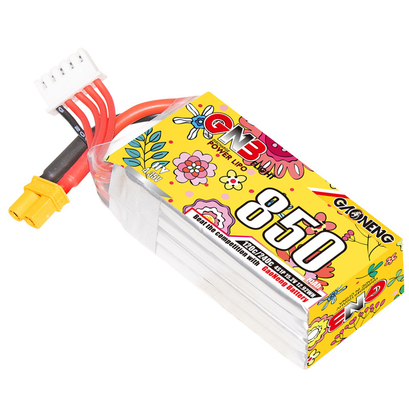 Batteria Lipo GNB 4S 15.2V 850 - Drone Power Bank recensione e prezzo